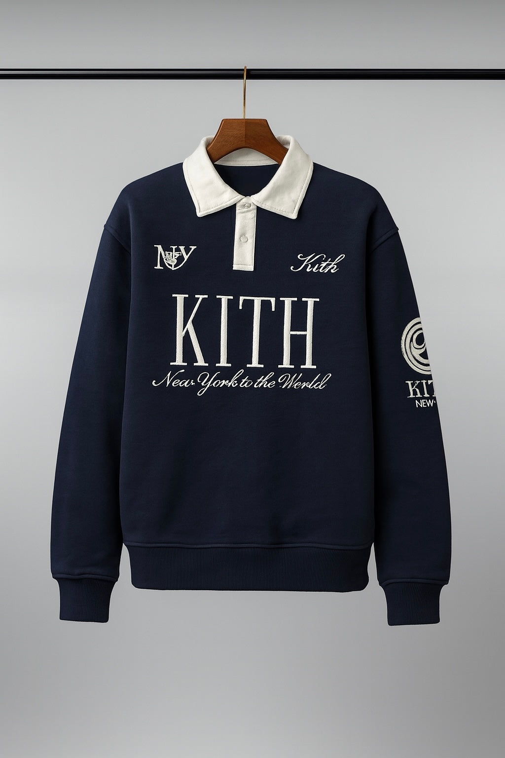 THE “OXFORD CREST POLO”SWEATSHIRT