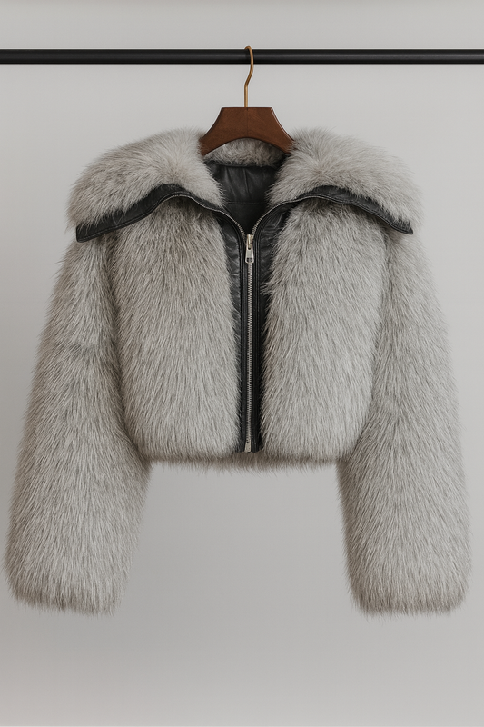 The “Arctic Royale” Faux-Fur Jacket