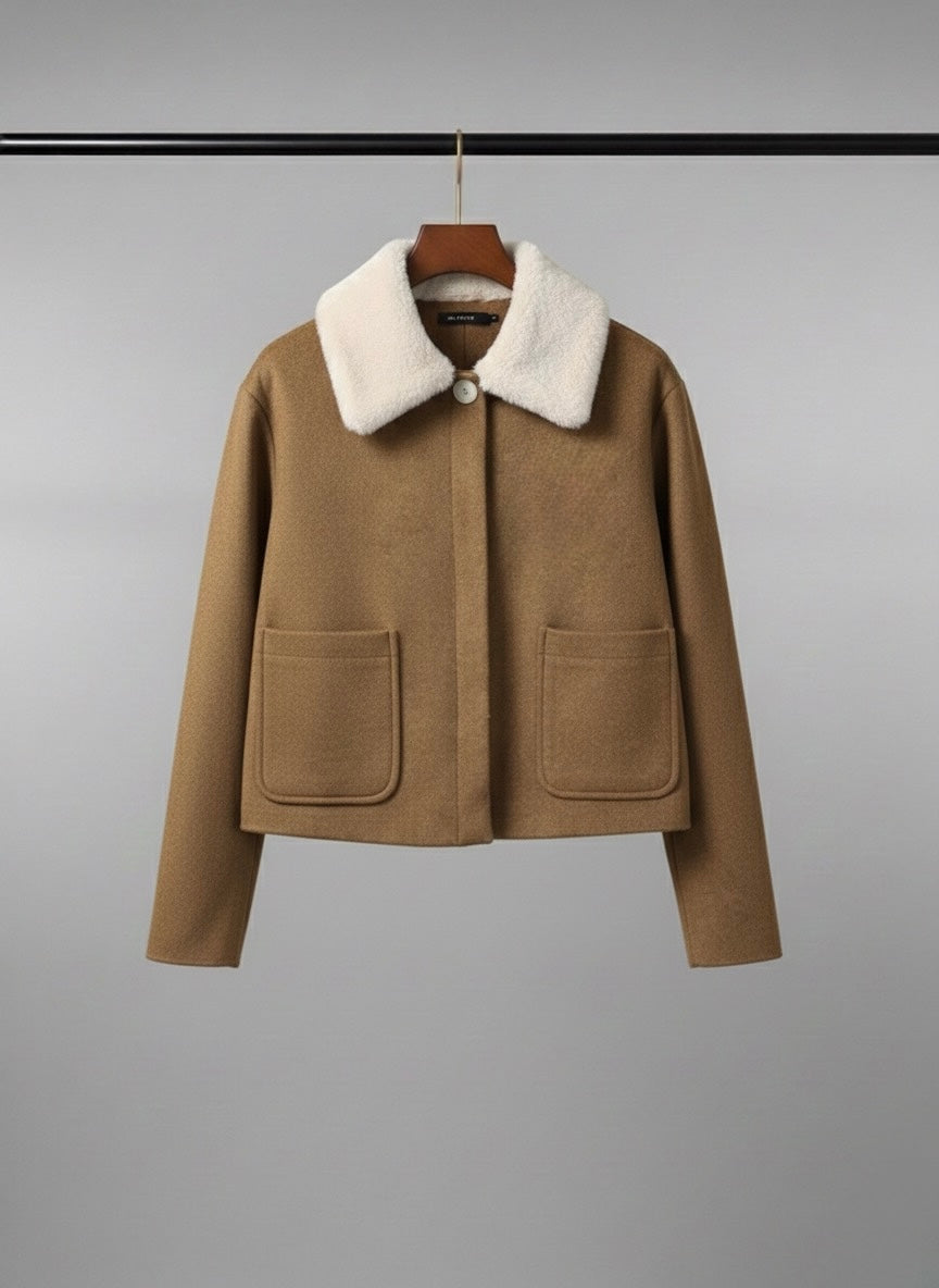 The “Caramel Shearling” Jacket