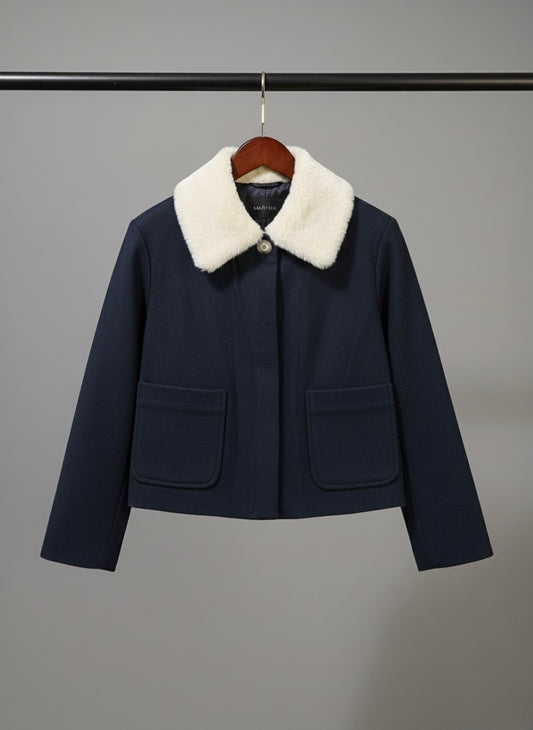 The “Midnight Shearling” Jacket