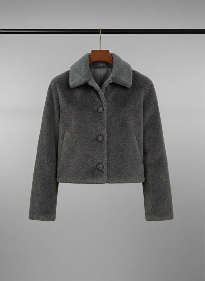 The “Velvet Frost” Jacket