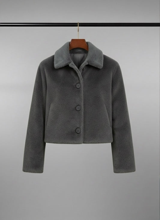 The “Velvet Frost” Jacket