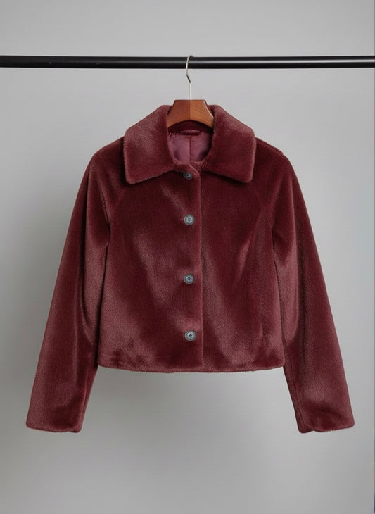 The “Velvet Wine” Jacket